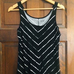 Soft, flattering striped tank